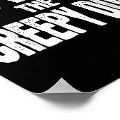 I'm With The Creepy Doll Funny Matching Halloween Poster (Ecke)