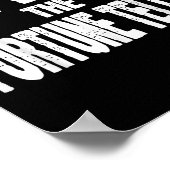 I'm With The Fortune Teller Funny Matching Hallowe Poster (Ecke)