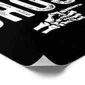 I'm With The Ghost Easy Costume Halloween Couples  Poster (Ecke)