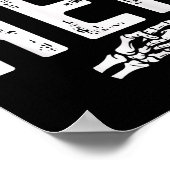 I'm With The Her Easy Costume Halloween Couples Ma Poster (Ecke)