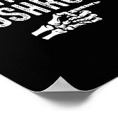 I'm With The Mushroom Easy Costume Halloween Coupl Poster (Ecke)