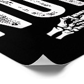 I'm With The Nun Easy Costume Halloween Couples Ma Poster (Ecke)