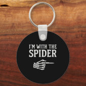 I'm With The Sder Funny Group Halloween Costumes Schlüsselanhänger (Vorderseite)