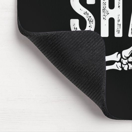 I'm With The Shark Easy Costume Halloween Couples  Mousepad (Ecke)