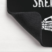 I'm With The Skeleton Matching Couple Costume Hall Mousepad (Ecke)