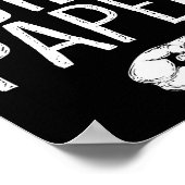 I'm With The Toilet Paper Matching Costume Hallowe Poster (Ecke)