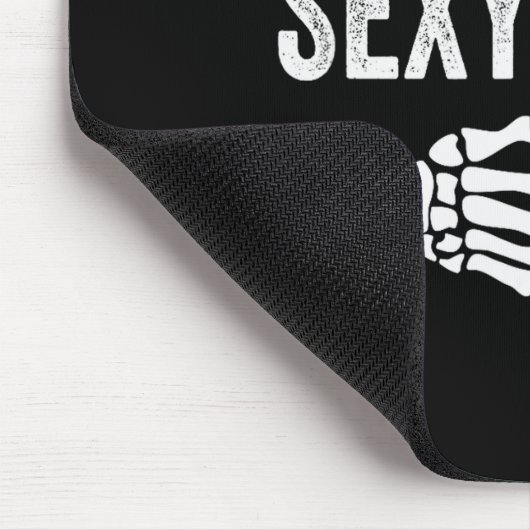 I'm With The Y Devil Halloween Couples Costume Mousepad (Ecke)