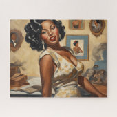 Im Wohnzimmer Puzzle (Horizontal)