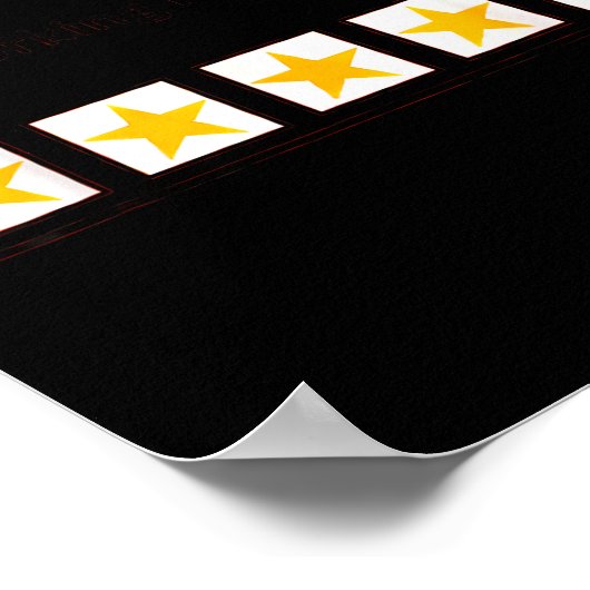 I'm Working For Christmas Break 5 Stars Christmas Poster (Ecke)