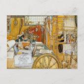 Im Workshop mit Mama Postkarte (Vorderseite)