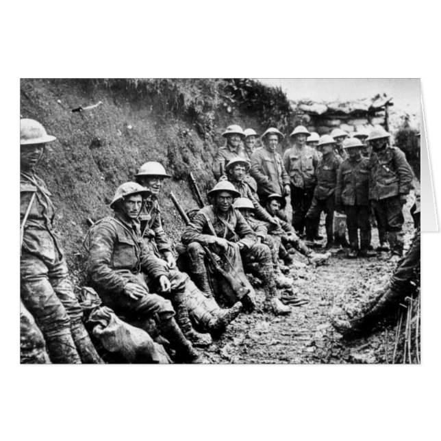 Im WWI Trenches gewartet (Vorderseite (Horizontal))