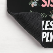 I'm Youngest Sister Rules Don't Apply To Me Funny  Mousepad (Ecke)