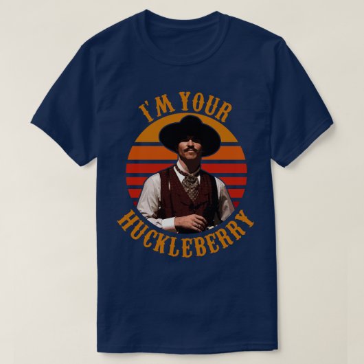 Im Your Huckleberry Long Sleeve TShirt (Design vorne)