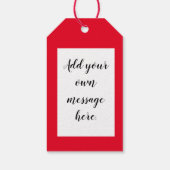 I'm Yours, NO REFUNDS! Geschenkanhänger (Rückseite)