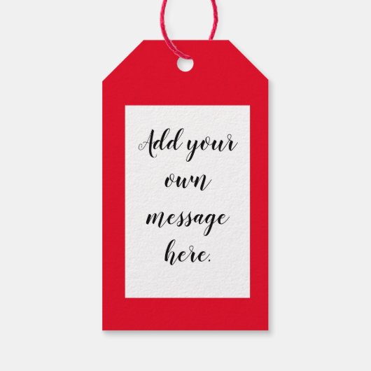 I'm Yours, NO REFUNDS! Geschenkanhänger (Rückseite)