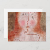 Im Zauberspiegel von Paul Klee Postkarte (Vorne/Hinten)