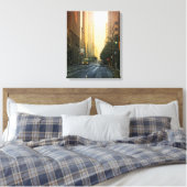 im Zentrum von Dallas, TX bei Sonnenaufgang- Leinw Leinwanddruck (Insitu (Schlafzimmer))