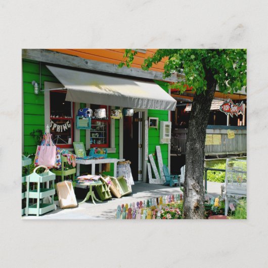 Im Zentrum von Davis, Ca Postkarte (Vorderseite)