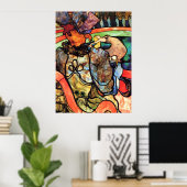 Im Zirkus von Toulouse-Lautrec Poster (Heimbüro)