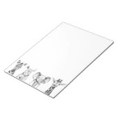 Im Zoo Notepad Notizblock (angewinkelt)