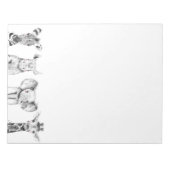 Im Zoo Notepad Notizblock (Vorderseite)