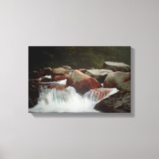 Im Zweifel an der Dürre im Frühjahr Leinwanddruck (Vorderseite)