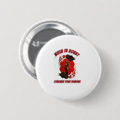 Im Zweifel erobern Sie Ihre Dämonen Button (Vorne & Hinten)