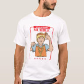 Im Zweifel, Mumm sehr alten Schulrapper T-Shirt (Vorderseite)