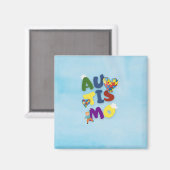 Imã Autismo Magnet (Vorderseite/Rückseite)