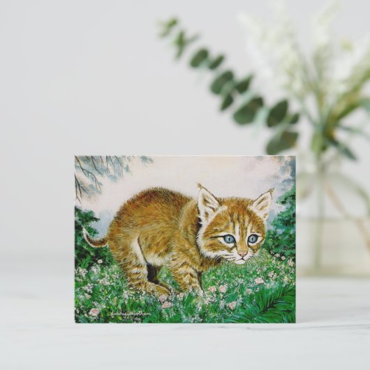 Ima Bobkitty Postkarte (Stehend Vorderseite)