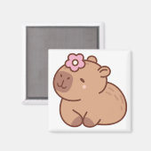 Imã de capivara magnet (Vorderseite/Rückseite)
