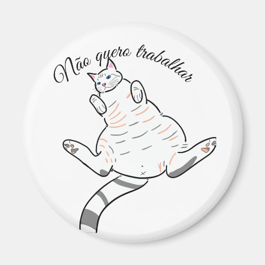 Imã de gato, frases magnet (Vorne)