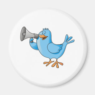 Imã de Geladeira Twitter Vogel Magnet