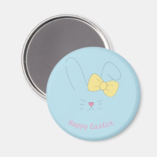 Imã de páscoa Happy Easter Magnet (Vorderseite/Rückseite)