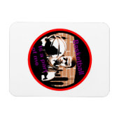 Imã flexível Basketball is a part of me Magnet (Horizontal)