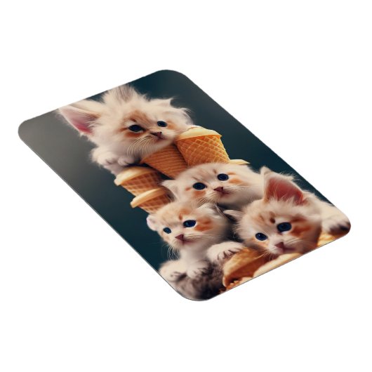ímã gatinhos e sorvetes magnet (Rechte Seite)