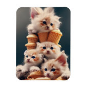 ímã gatinhos e sorvetes magnet (Vertikal)