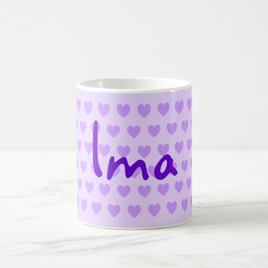 Ima in Lila Kaffeetasse (Mittel)
