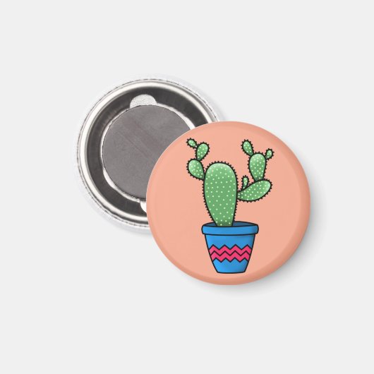Imã Linha Cactus 2 Magnet (Vorderseite/Rückseite)