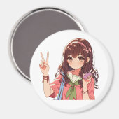 Ímã (Magnet) Ohayo Magnet (Vorderseite/Rückseite)