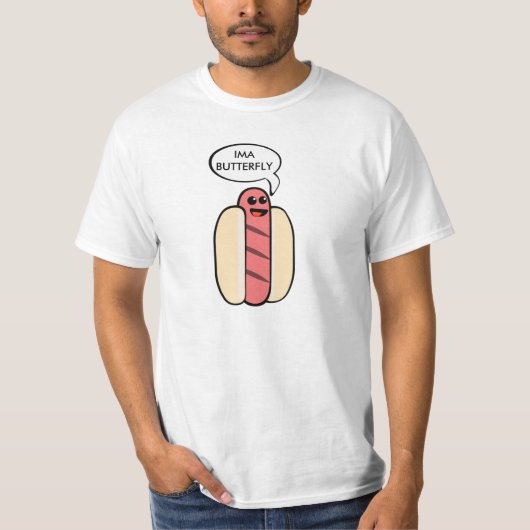 Ima Schmetterling T-Shirt (Vorderseite)