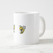 Imabee Reversed Funny Bee Jumbo-Tasse (Vorderseite Rechts)