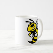Imabee Reversed Funny Bee Kaffeetasse (VorderseiteRechts)