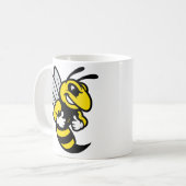 Imabee Reversed Funny Bee Kaffeetasse (Vorderseite Links)