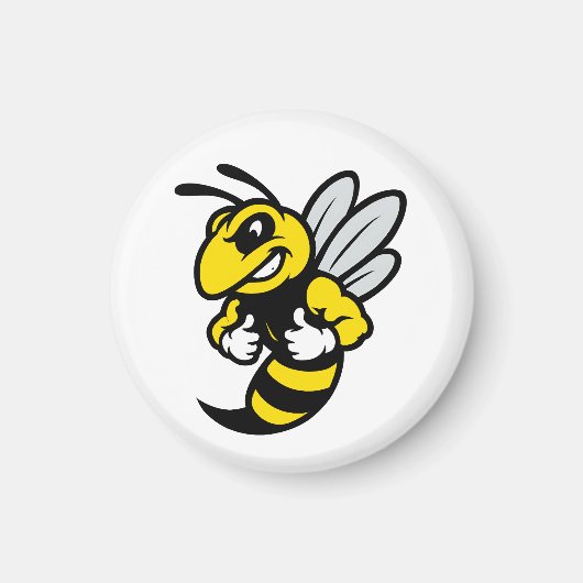 Imabee Reversed Funny Bee Magnet (Vorne)