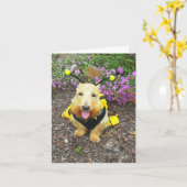Imabee Smiles Karte (Gelbe Blume)