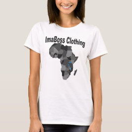 ImaBoss Afrozentrisches Frauen-T-Shirt T-Shirt