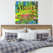 Image : A beautiful lagoon. Leinwanddruck (Insitu (Schlafzimmer))