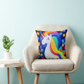  Image: colorful unicorn Kissen (Stuhl )