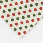 Image displaying a patterned fabric with a grid  fleecedecke (Ecke)